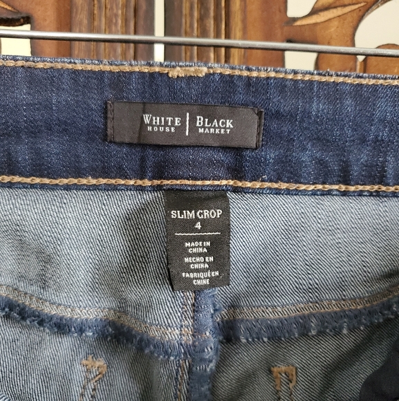 WHBM Slim Crop Skinny Jeans - Picture 4 of 6